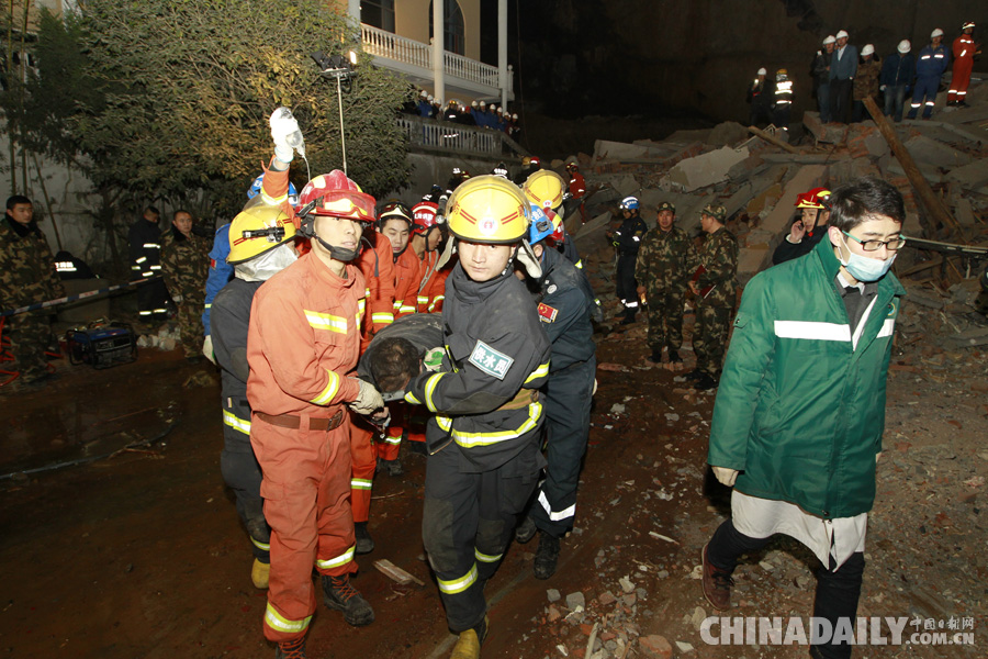 湖北南漳山體崩塌 已確認(rèn)12人遇難