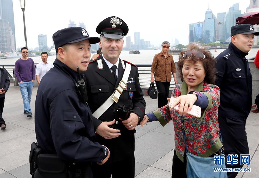 中意警方在滬聯(lián)合巡邏