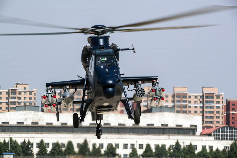 威武霸氣！直19E出口型武裝直升機(jī)首飛成功