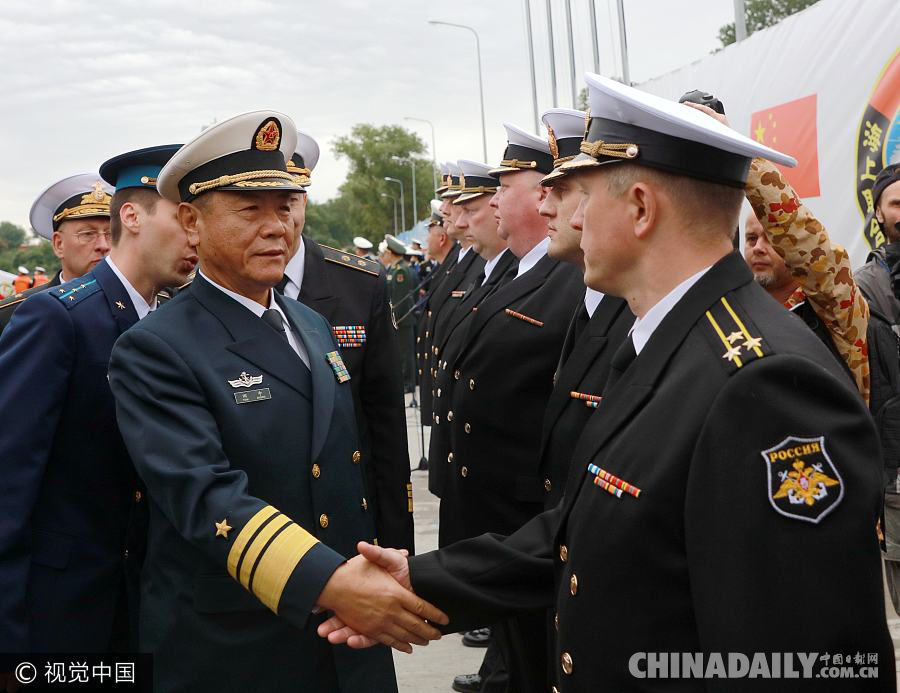 中國海軍明星艦艇抵達(dá)波羅的海開啟中俄軍演