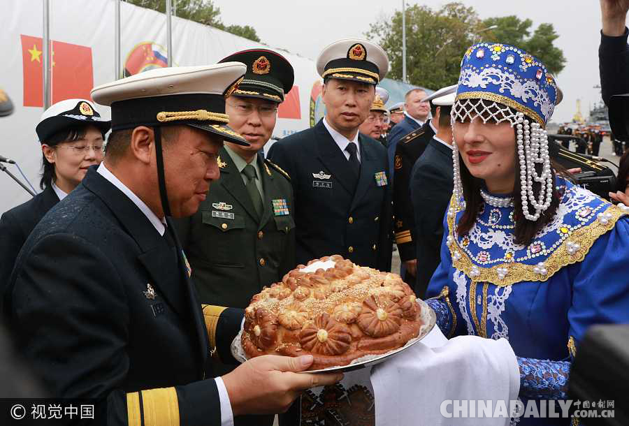 中國(guó)海軍明星艦艇抵達(dá)波羅的海開啟中俄軍演