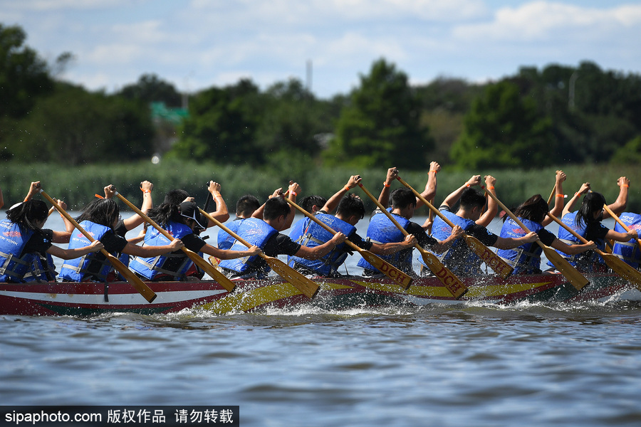 第27屆紐約香港龍舟節(jié)開幕 200支隊(duì)伍奮力角逐