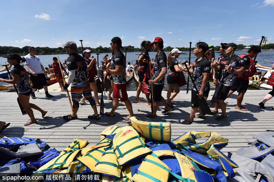 第27屆紐約香港龍舟節(jié)開幕 200支隊伍奮力角逐