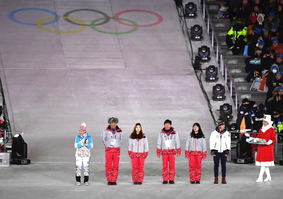 平昌冬奧會(huì)閉幕式舉行